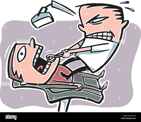 dentist office cartoon|cartoon of dentist pulling tooth.